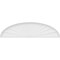 Ekena Millwork Elliptical Sunburst Architectural Grade PVC Pediment, 78"W x 20-1/2"H x 2"P PEDPS078X205ELL01 - alternate 2